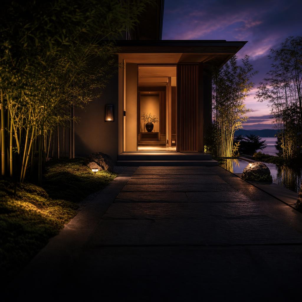 A quiet sanctuary at twilight